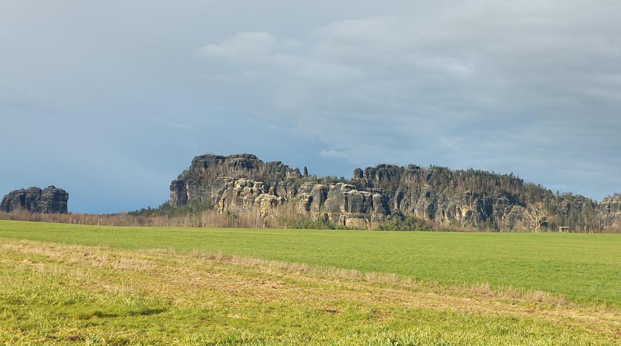 Apartment Am Hochwald Reinhardtsdorf-Schona Exteriér fotografie